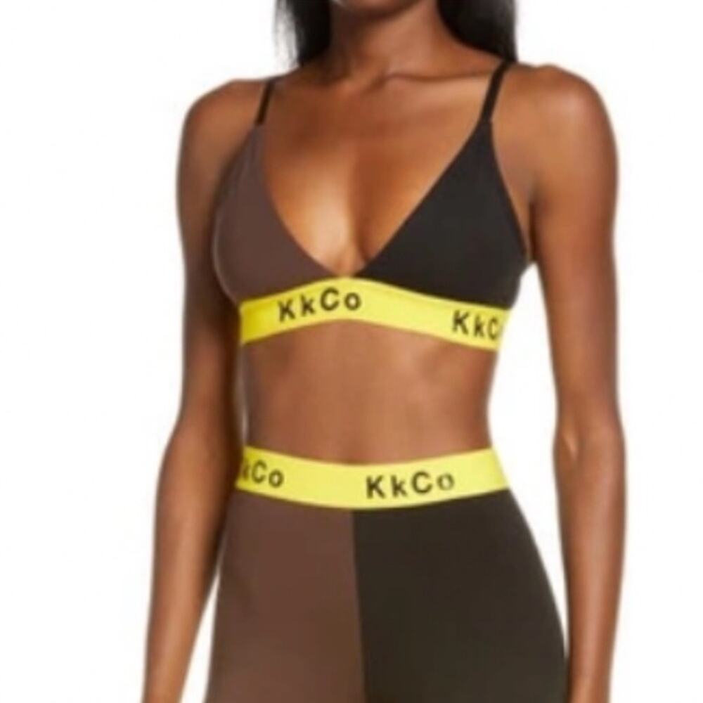KkCo‎ Bralette In Chocolate Black Size Medium